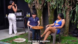 Diam, Jangan Berisik! – Ibu Tiri Ngewe Pacar Anaknya Diam-diam – Kontol Gede Jackson & Lina Henao