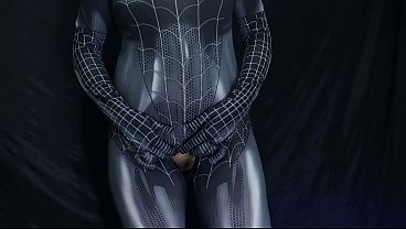 Bokep Indo Ngentotin Cewek Spiderman, Memeknya Basah Becek Sampe Crot