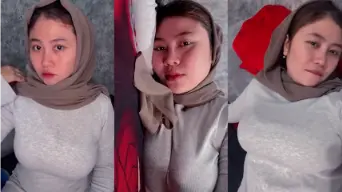 Keisha Hijab Tobrut Nemenin Coli Live Bareng Pascol