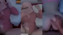 Nih, Versi Hotnya: Jilbab Pink Berkacamata Bikin Twitter Panas, Sange Abis!
