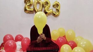 Pasangan India Rayakan Tahun Baru Dengan Ngewe Brutal