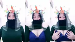 Ukhti Fira Pake Jilbab Ijo, Bikin Greget Pengen Robek Pelan-pelan