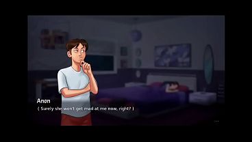 Ibu Tiri Diem Aja… Bikin Deg-degan Sampe Tegang (18+) | Adegan Wip Baru | Summertime Saga